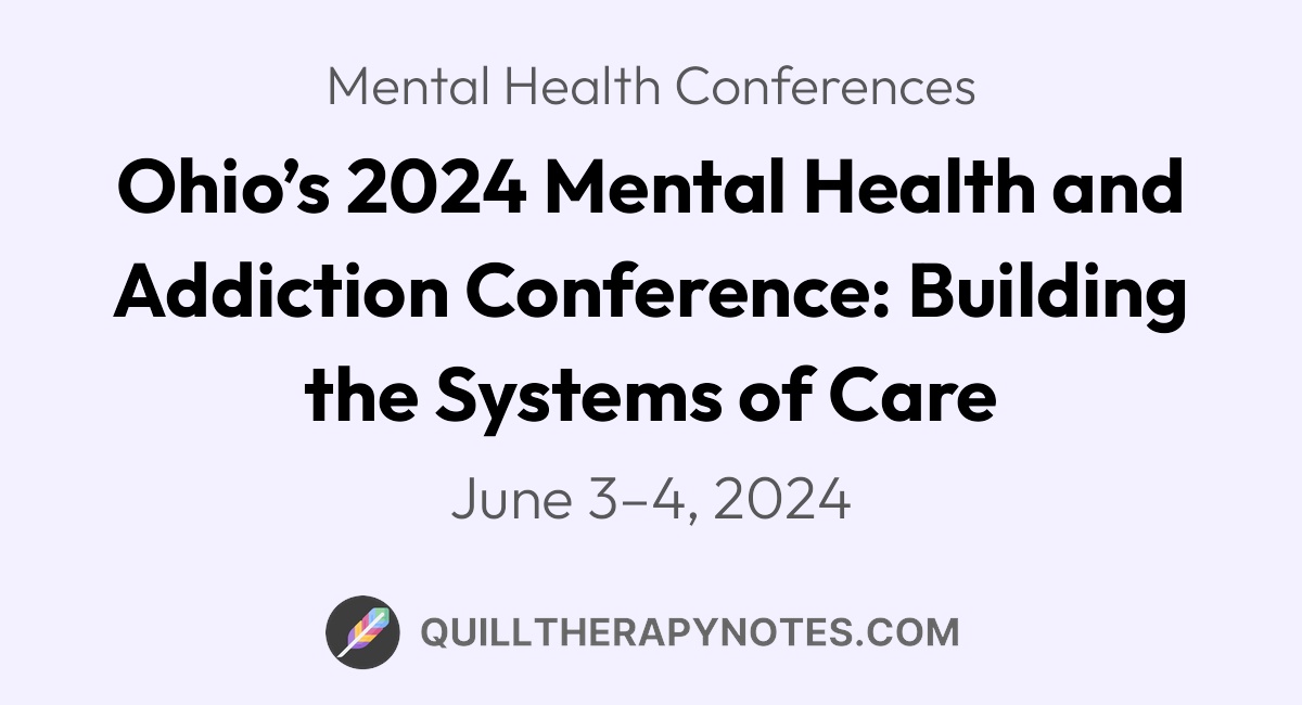 Ohios 2024 Mental Health And Addiction Conference Building The