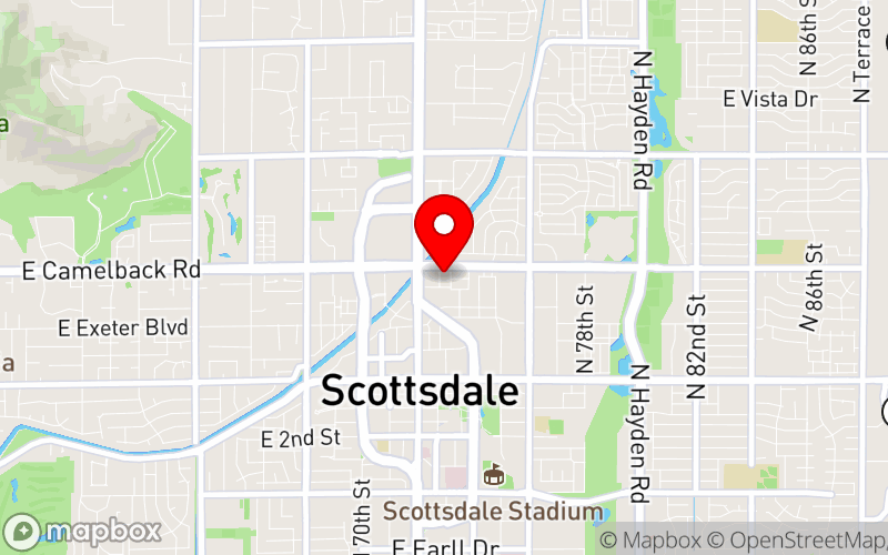 Map for Conference on Mental Health at 7277 E Camelback Road, Scottsdale, AZ 85251