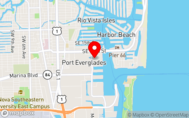 Map for 9th Annual Behavioral Health Conference: The Power of Prevention at 1950 Eisenhower Boulevard, Fort Lauderdale, FL 33316