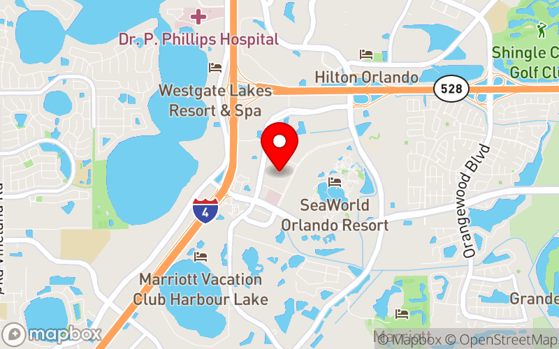 Map for Child & Adolescent Mental Health Conference at 6677 Sea Harbor Drive, Orlando, FL 32821, United States