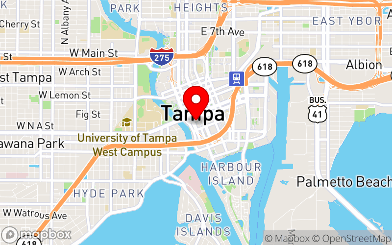 Map for National Wellbeing & Resilience Conference at 211 N Tampa St, Tampa, FL 33602