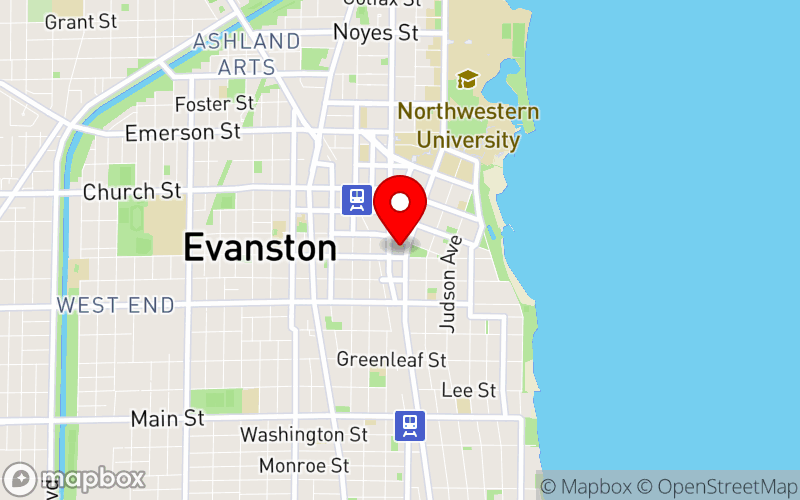 Map for 41st Annual Midwest Symposium: Bowen Family Systems Theory and Therapy at 1450 Chicago Ave, Evanston, IL 60201 Map for 41st Annual Midwest Symposium: Bowen Family Systems Theory and Therapy at 1450 Chicago Ave, Evanston, IL 60201