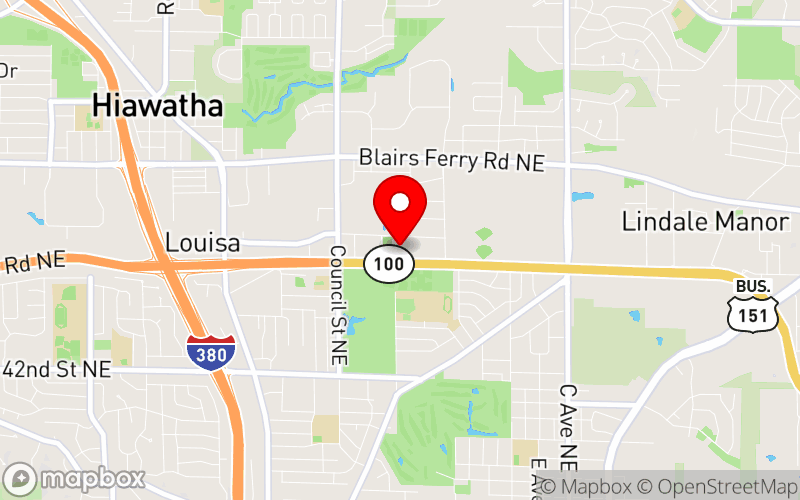 Map for IAPT Fall Conference at 1200 Collins Rd NE, Cedar Rapids, IA 52402 Map for IAPT Fall Conference at 1200 Collins Rd NE, Cedar Rapids, IA 52402