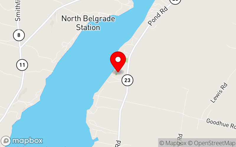 Map for MEMHCA 2024 Annual Conference at 8 Goldenrod Lane, Sidney, ME 04330