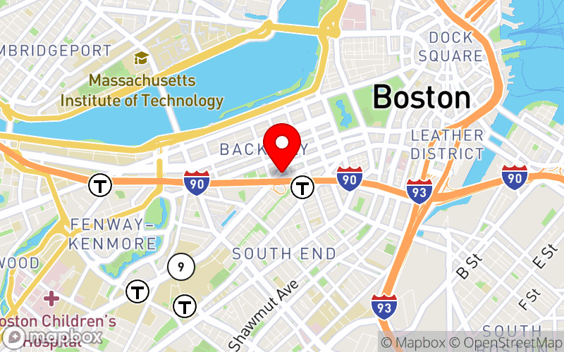 Map for 48th Annual Psychopharmacology Conference at Westin Copley Place, Boston, MA, US