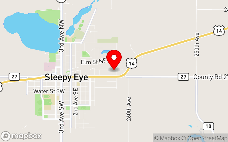 Map for South-Central Minnesota Mental Health Conference at 110 12th Ave NE, Sleepy Eye, MN 56085, United States Map for South-Central Minnesota Mental Health Conference at 110 12th Ave NE, Sleepy Eye, MN 56085, United States