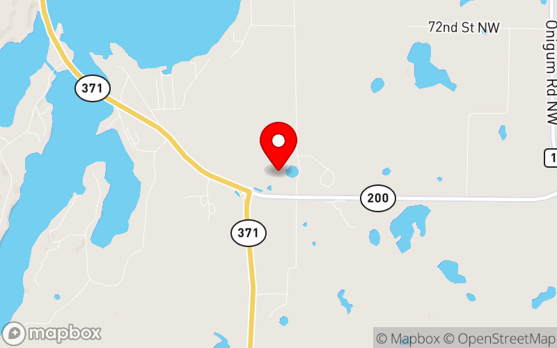 Map for 2024 American Indian Mental Health Conference at 6800 Y Frontage Road Northwest, Walker, Minnesota, 56484