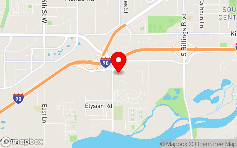 Map for Montana Conference on Suicide Prevention at 1223 Mullowney Lane, Billings, MT 59101 Map for Montana Conference on Suicide Prevention at 1223 Mullowney Lane, Billings, MT 59101