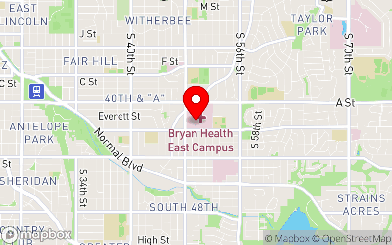 Map for 2024 Mental Health Awareness Week Conference: Personality Disorders — Review and Care at 1600 S. 48th St., Lincoln, NE 68506-1299 Map for 2024 Mental Health Awareness Week Conference: Personality Disorders — Review and Care at 1600 S. 48th St., Lincoln, NE 68506-1299