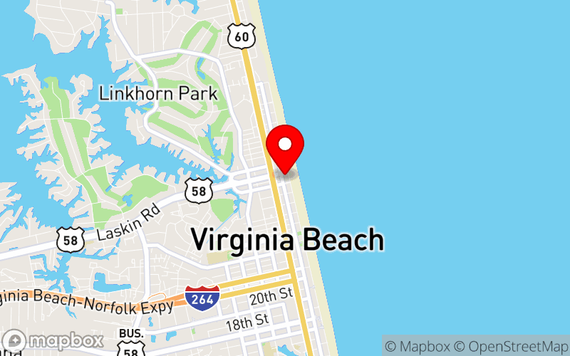 Map for 2024 VACP Fall Conference at 3001 Atlantic Avenue, Virginia Beach, VA 23451, USA Map for 2024 VACP Fall Conference at 3001 Atlantic Avenue, Virginia Beach, VA 23451, USA