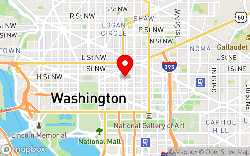 Map for National Home Visiting Summit at 1000 H Street NW, Washington, DC, USA, 20001