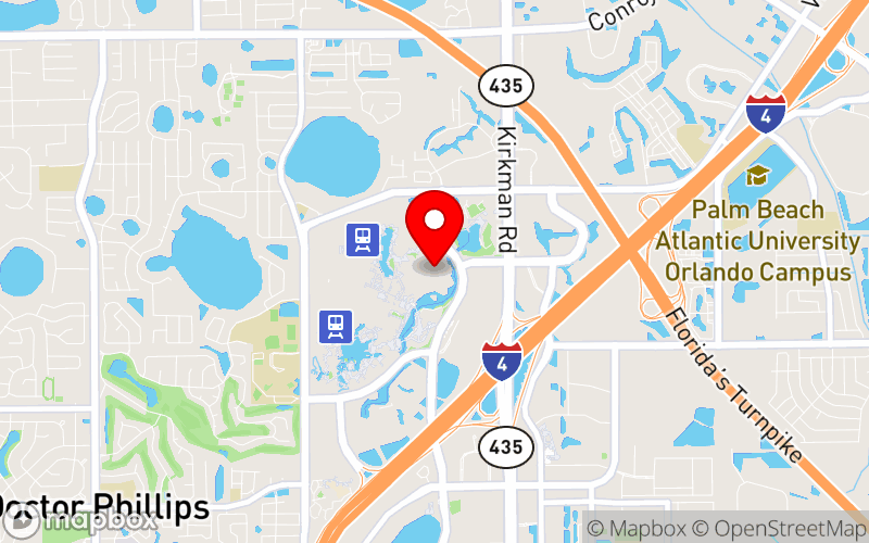 Map for Neuroscience and Mental Health Conference 2025 at 5800 Universal Blvd, Orlando, FL 32819