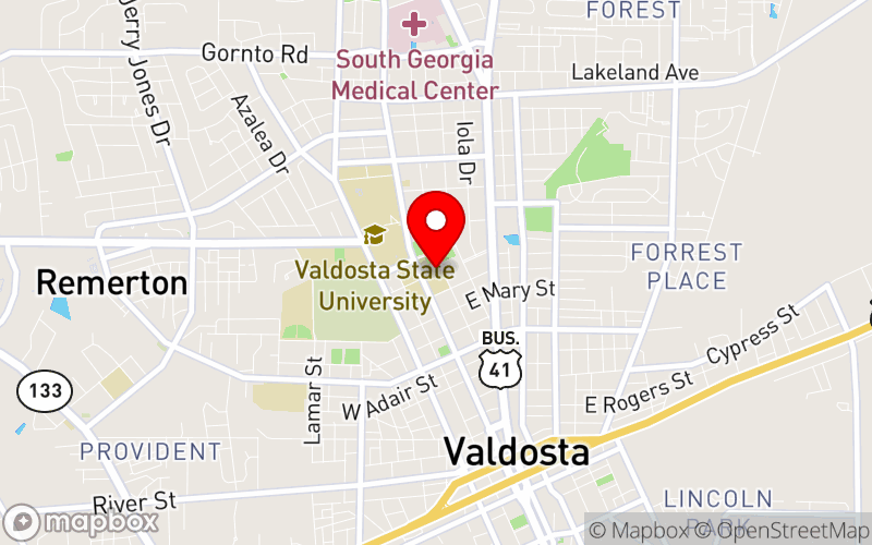 Map for Fourth Annual South Georgia Health and Wellness Summit 2025 at 1203 N. Patterson St. Valdosta, GA 31601 Map for Fourth Annual South Georgia Health and Wellness Summit 2025 at 1203 N. Patterson St. Valdosta, GA 31601