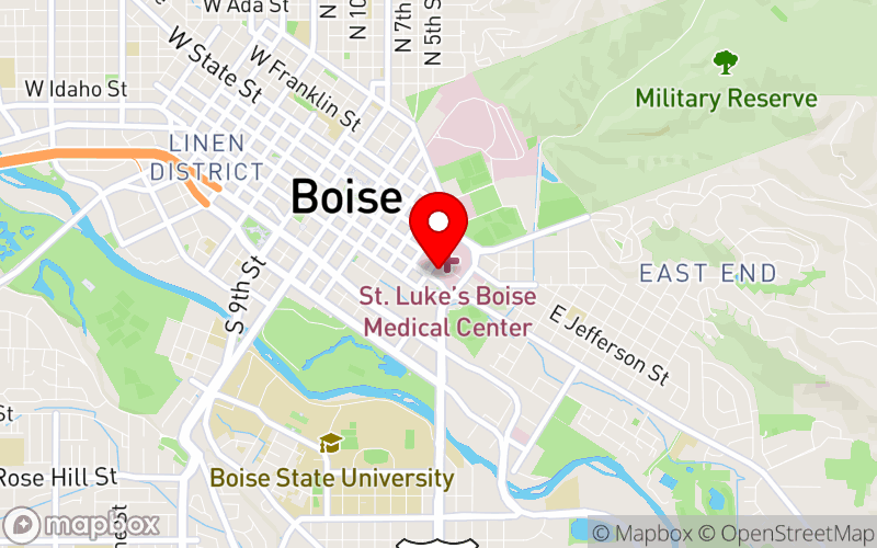 Map for 8th Annual Idaho Integrated Behavioral Health Network Conference at 100 E Idaho St, Boise, ID 83712 Map for 8th Annual Idaho Integrated Behavioral Health Network Conference at 100 E Idaho St, Boise, ID 83712