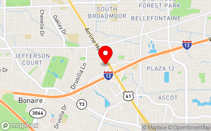 Map for 2025 NAMI Louisiana State Conference at 9990 Airline Highway, Baton Rouge, LA 70816 Map for 2025 NAMI Louisiana State Conference at 9990 Airline Highway, Baton Rouge, LA 70816