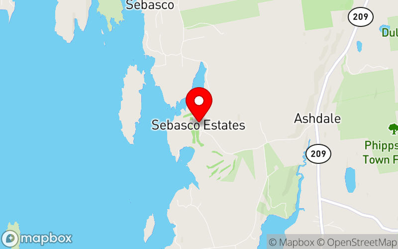 Map for Creating Opportunities For Innovation Across the Lifespan at Sebasco Estates, ME Map for Creating Opportunities For Innovation Across the Lifespan at Sebasco Estates, ME