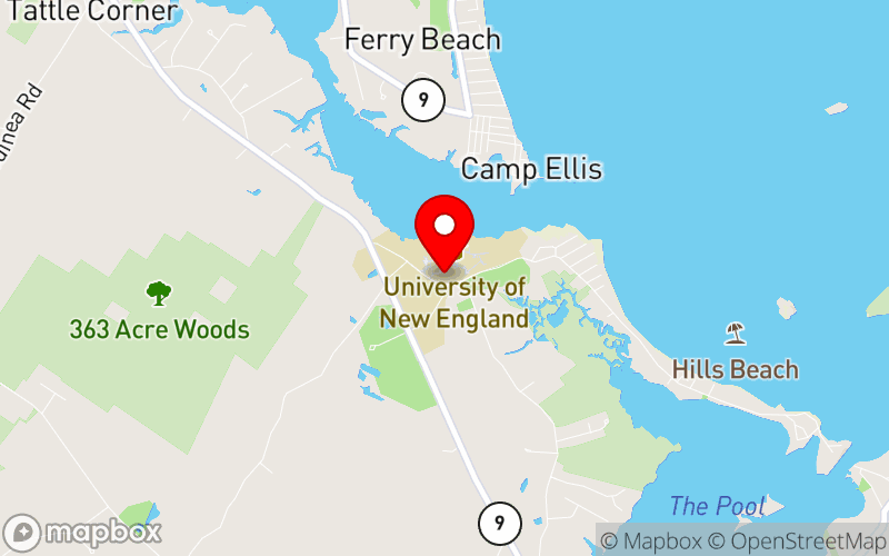 Map for Coyote Institute's Fourth Annual Two-Eyed Seeing Conference at 11 Hills Beach Rd, Biddeford, ME 04005, USA