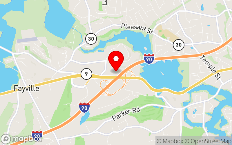 Map for Massachusetts School Counselors Association Conference at 1657 Worcester Road, Framingham, MA 01701