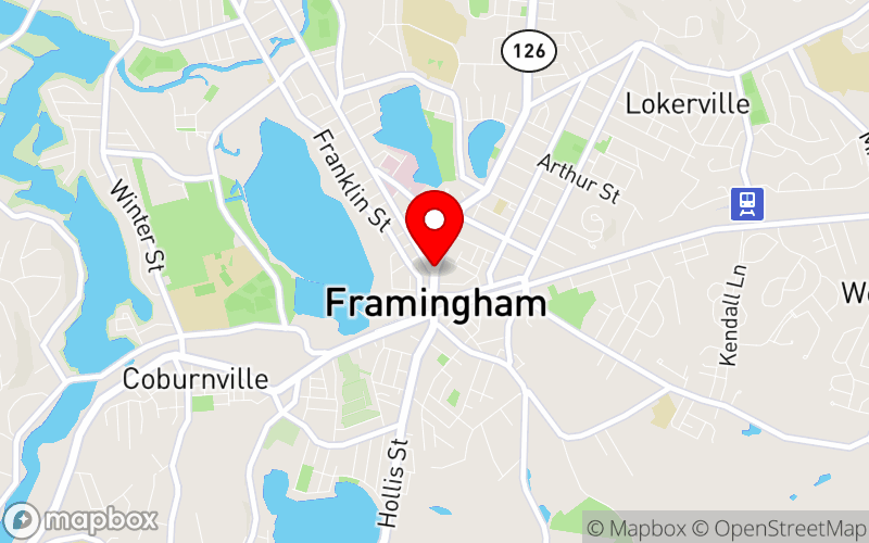 Map for MACA 2025 Annual Conference at Sheraton, Framingham, Massachusetts