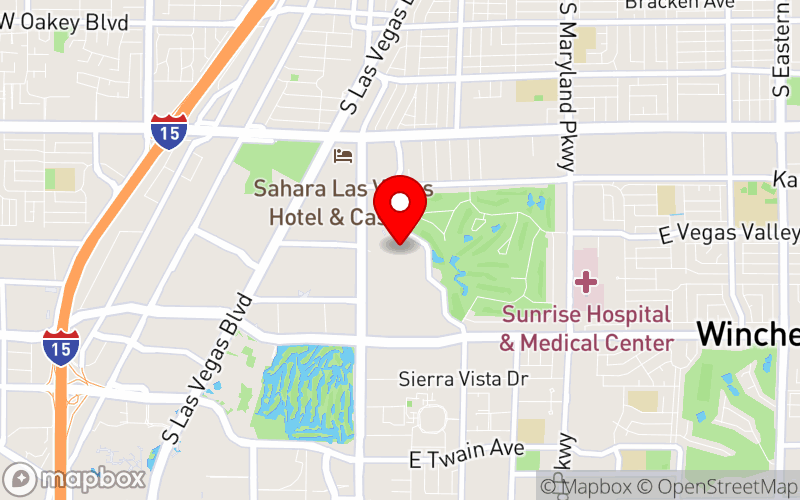 Map for ADAA 2025 Las Vegas Conference: Navigating the Youth Mental Health Crisis: From Science to Solutions at 3000 Paradise Road, Las Vegas, NV 89109