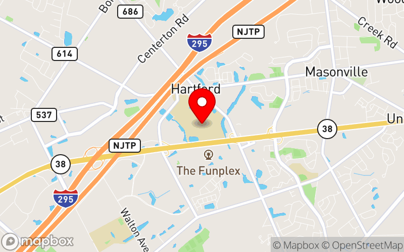 Map for Philadelphia Regional Trauma and Wellness Conference at 900 College Cir, Mt Laurel, NJ 08054-9416, United States