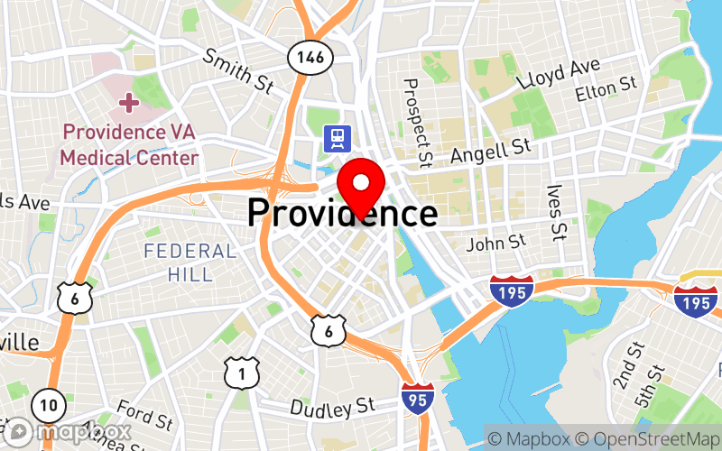 Map for Bridging The Gaps 2025 at Crowne Plaza Providence-Warwick, Warwick, RI