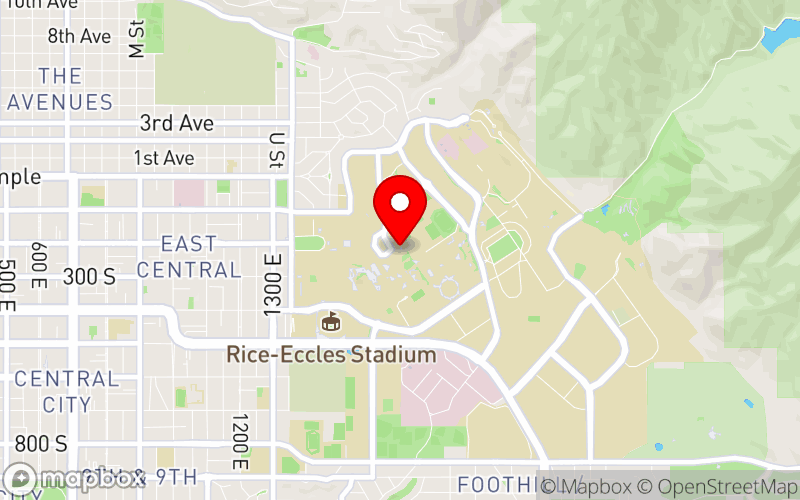 Map for Association for the Advancement of Philosophy and Psychiatry 2025 Annual Conference - With a Special Symposium on Psychedelics at 215 S. Central Campus Drive, Salt Lake City, UT 84112, United States