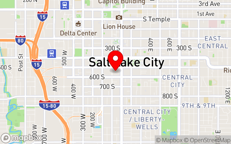 Map for 2025 Summer Conference - Salt Lake City, UT at 555 S Main Street, Salt Lake City, UT 84111 Map for 2025 Summer Conference - Salt Lake City, UT at 555 S Main Street, Salt Lake City, UT 84111