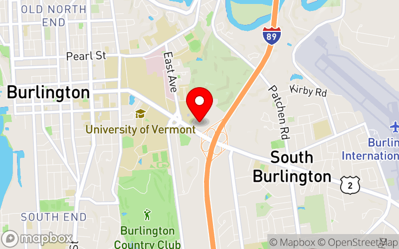 Map for Vermont Substance Use Conference 2025 at 870 Williston Rd, South Burlington, VT 05403