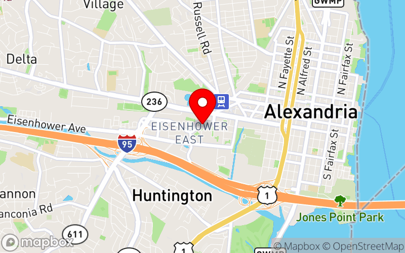 Map for Behavioral/Mental Health and SUD Innovations for Medicaid, Medicare, and Duals at The Westin Alexandria, Alexandria, VA