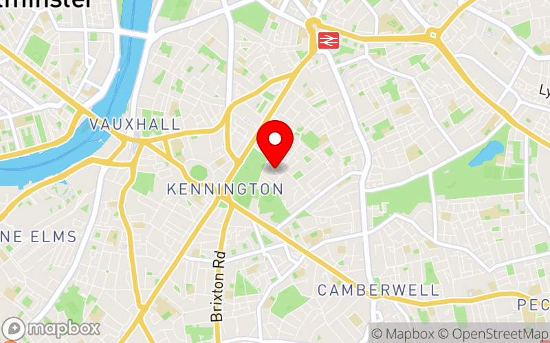 Map for Public Mental Health Conference at Royal College of Psychiatrists, London