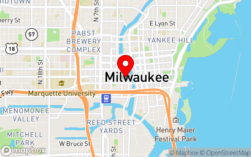 Map for Trauma in Our Community Conference at 161 W Wisconsin Ave., Suite 6000, Milwaukee, WI 53203 Map for Trauma in Our Community Conference at 161 W Wisconsin Ave., Suite 6000, Milwaukee, WI 53203