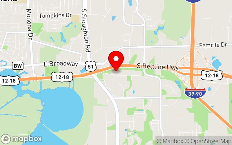 Map for Survive & Thrive 8791 Mental Health & Recovery Conference at 4724 Tradewinds Parkway, Madison, WI 53718